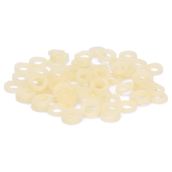 100 st / Påse Ortopediska Gummiband Elastiska Gummiband för Tandställning Tillbehör 1/4 Tum (FMY)