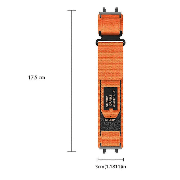 För Huami Amazfit T-Rex 3 Utomhusklätterklocka Armband Magisk Tejp Andningsbart Nylonband med Anslutning (FMY) Grey