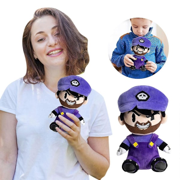 25cm Smg3 Plushie - Pehmeä ja söpö Smg4 -pehmolelu lapsille, täydellinen syntymäpäivälahja (FMY)