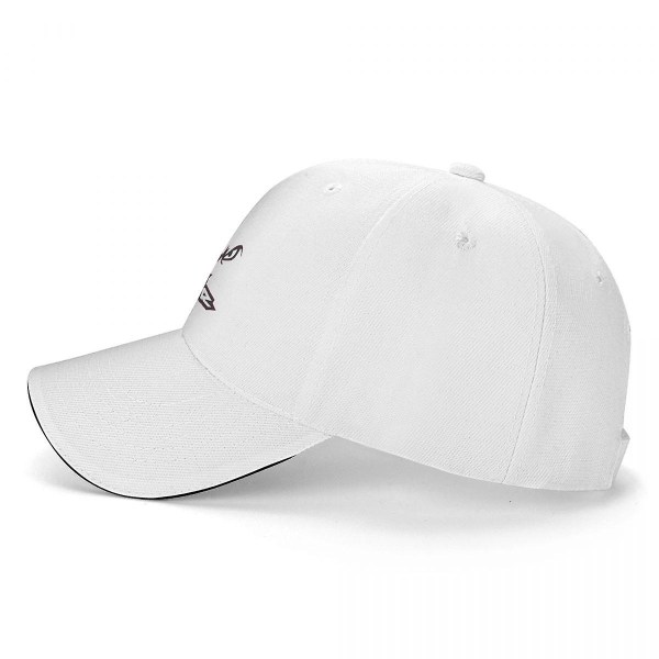 No Fear Baseball-lippis Derby Hat Luxury Cap Rave Summer Hats Boy Cap Naisten (FMY) White