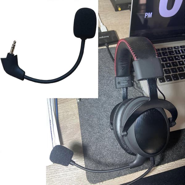 Mikrofonstangtilbehør 15cm for HyperX Cloud 2 II