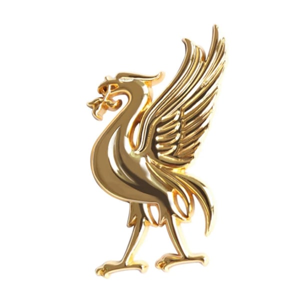 Luova lintuautotarra Embleemi Liverpool Fc Liiga Jalkapalloseura Joukkueen logo Liverbird-symbolimerkki Liima-autotarra  (FMY) Silver