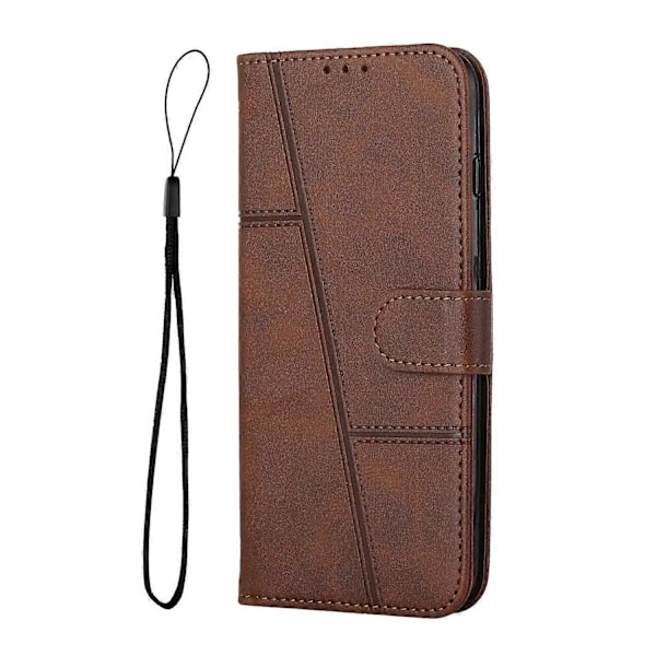 Sydd Kalvskinnfodral för Redmi 14C 4G (FMY) Brown