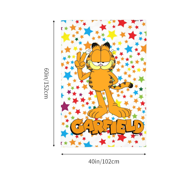 c16 Garfield Väggbonad Hängande Heminredning Väggfilt Sovsal Vardagsrum Sovrum Bakgrund Poster SsX16  (FMY) 152x203cm 60x80in