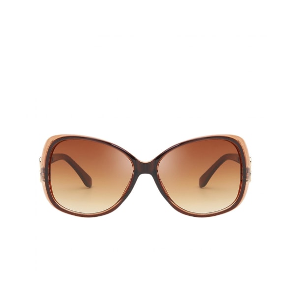 Aveki Vintage Cat's Eye solbriller for kvinner 100 % UV-beskyttelse Klassisk retro designerstil, te (FMY)