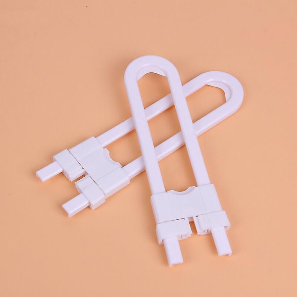 4 Piece Baby Safety Gate Cabinet Safety Door For Baby Safe Kitchen Cupboard U-shaped Lock  (FMY)