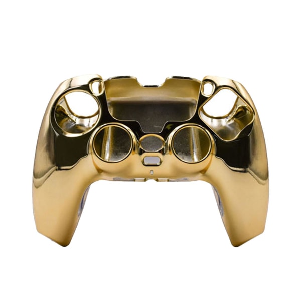 For Ps5 Controller Protective Case Sleeve Handle Skin Cover Protection Parts (FMY) Gold
