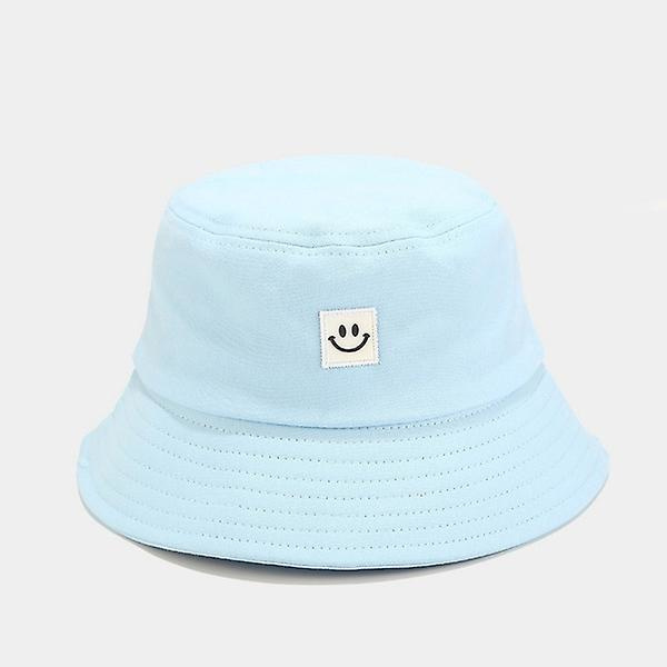 Motebøttehatt med smilende ansikt brodert unisex mote (FMY) B