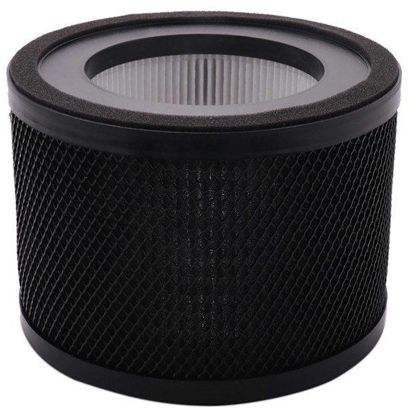 Erstatnings HEPA-filter for TT-AP001 luftrenser for VA-EE014 luftrenser med aktivert kull F (FMY) Black