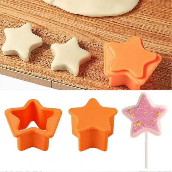 Multifunksjonell kakeform, kakedeig og leirepresse, kake-pop-kutter og -skyver for baking (FMY)