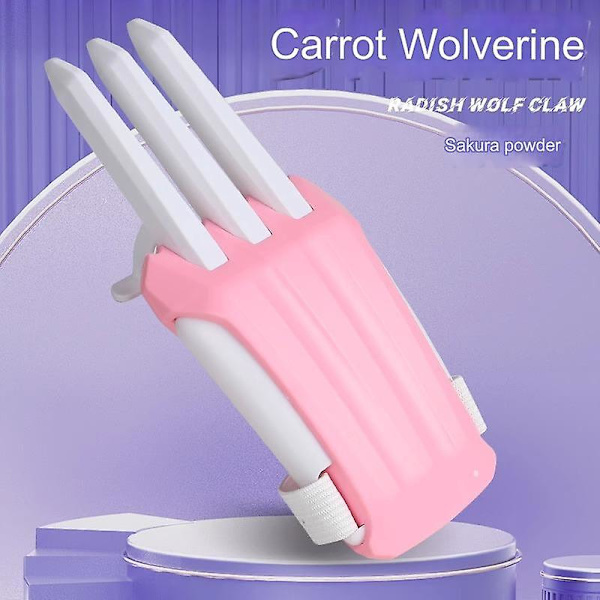 Morots Wolverine klor Retractable och Decompressible Ny och konstig Cool Trooper Barnleksak Present ZD B2  (FMY) pink
