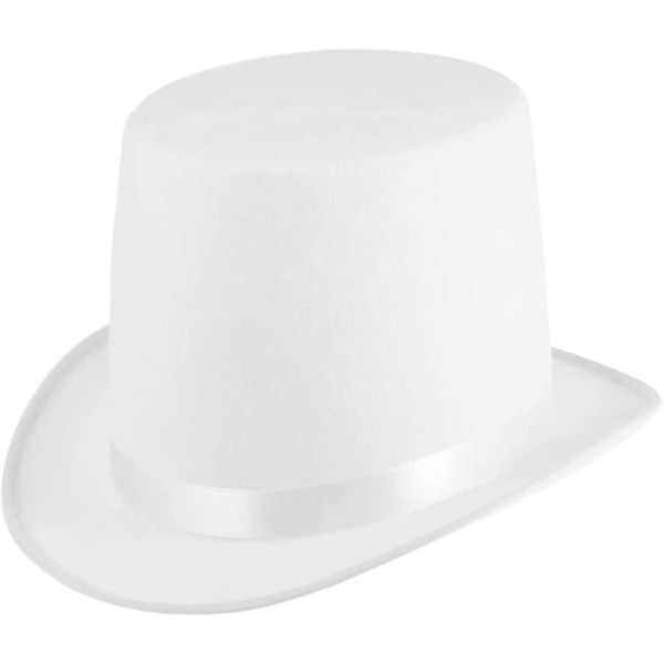 Nyheder Cylinder Hat Lincoln Hat Tryllekunstner Hat Dress Up Hat Kostume Fest Hat Til Mænd Kvinder Gave (FMY)