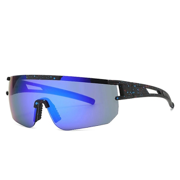 Uv400 2 Urheiluaurinkolasit Lapsille Pyöräilyyn, Kevyet Aurinkolasit Pojille Tytöille, Nuorten Softball Pesäpallo Golf Hiihto Aurinkolasit (FMY) blackblue