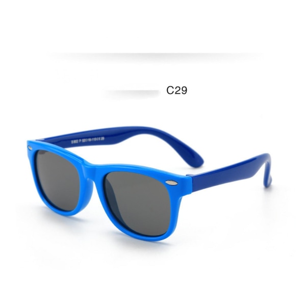 Fashion UV-beskyttelse polariserede solbriller Børnesolbriller ------c29 (FMY)