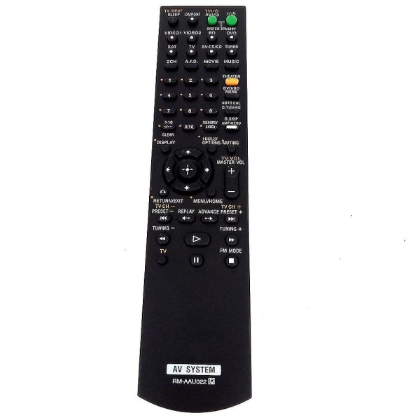 (2pcs.lot)remote Control For Sony Av Sysetm Rm-aau022 Str-ks2300 Str-dg520 Str-dg520b Rm-aau055 Rm-a (AM4)