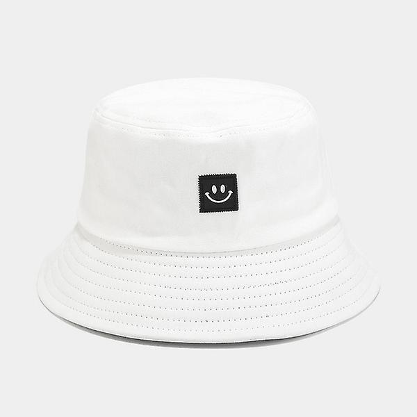 Motebøttehatt med smilende ansikt brodert unisex mote (FMY) E