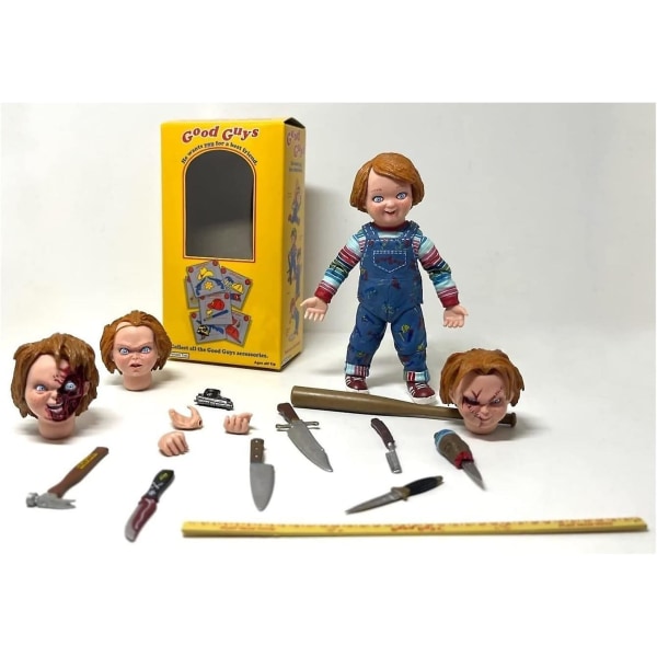 Chucky 42112 Actionfigur, flerfarget, 7 tommer (FMY)