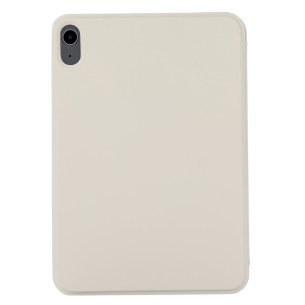 For iPad Air 11 (2024) Etui Tri-Fold Stativ Læder Magnetisk Tablet Cover Auto Wake / Sleep - Matcha  (FMY) Multicolor White