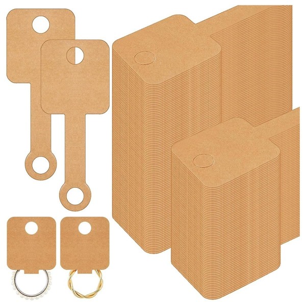 300 stk selvklebende armbånd Vis kort Smykker Vis kort Smykker Emballasje Selger kort for nøkkelring (FMY)