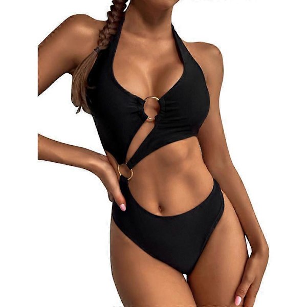 Badedragt, Heldragt, Bikini Badedragt (FMY) black s