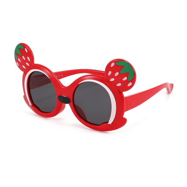 Fashion Trend Children's Sunglasses Boys And Girls Comfortable Glasses----red Frame (FMY)