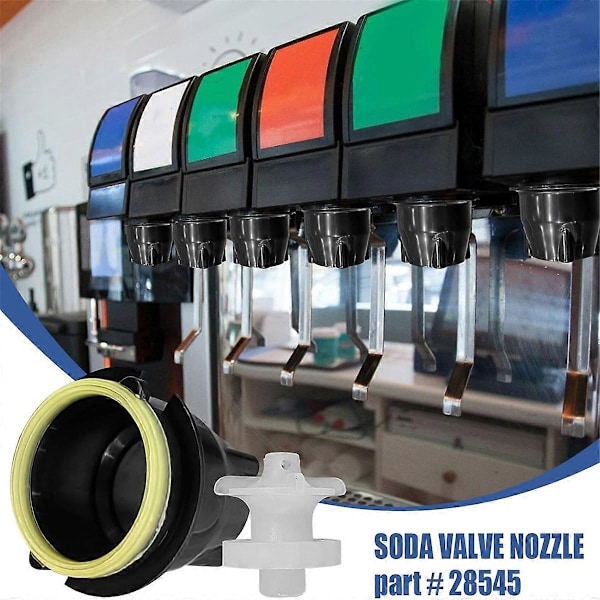 3 sæt LEV Soda Coke Ventil Dyse 28545 3.0 Diffuser Intern Mixer til Maskine Udskiftning Reparation Va (FMY) Black