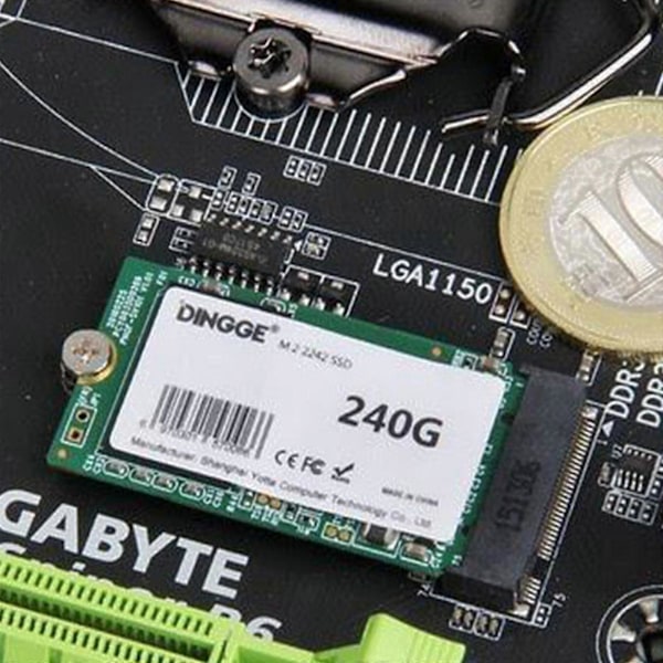 for M.2 Skrue 2280 SSD for m.2 NGFF Monteringsskruer for MSI Gigabyte (FMY) m.2 Short Adapter Screw