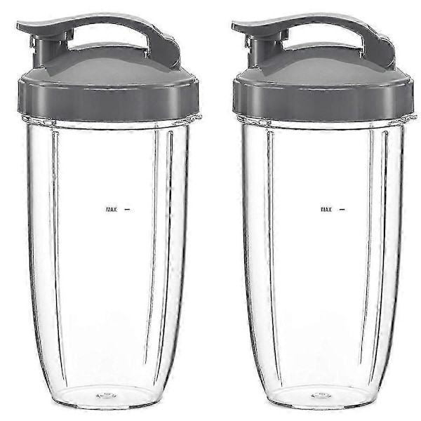 Nutribullet Lokk Blender Flip Top Reservedeler - Kompatibel med Nutribullet 600w / 900w - To-go Lokk Tilbehør (FMY)