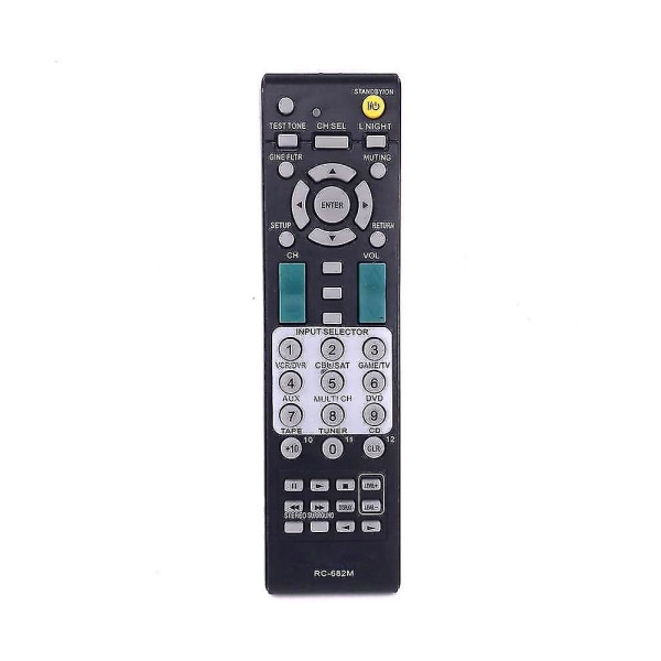 Erstatning for Onkyo RC-682M AV-spiller fjernkontroll RC-682R RC682M TX-SR506 (AM4)