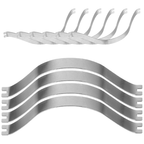 50 stk. Billedramme Baggrundsfjedre Klips DIY Billedindramning Værktøjer Billeder Ramme Baggrund Hardware (FMY) 8.5X0.6CM