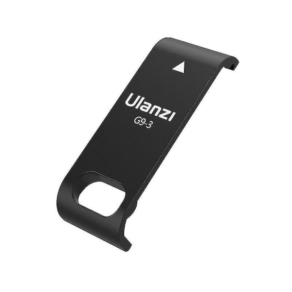 Ulanzi G9-3 Plasic Batterideksel for Gopro 9 10 Batteridør Gopro Hero 9 10 Oppladbar Batterilokk Actionkamera Tilbehør  (FMY)