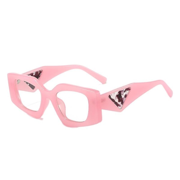 Wekity Retro Vintage Cateye solglasögon för kvinnor Uv400 spegelglas (FMY)