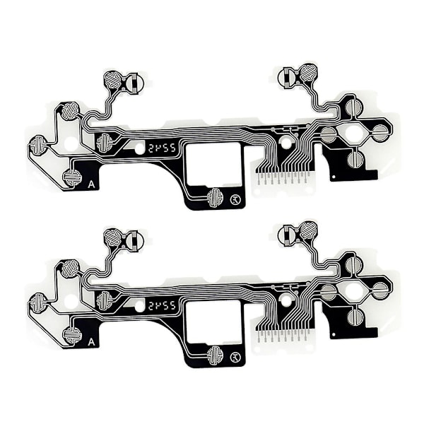 Ribbon Kretskort för PS5 V3.0 Konduktiv Film Knappsats Flexkabel PCB (FMY) 1 set of 2