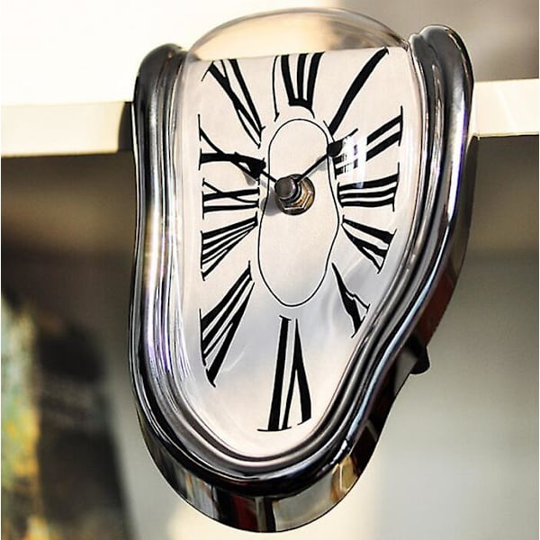 Smeltende Klokke Vridbar Klokke (FMY) silver