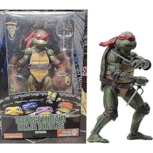 Ninja Turtles 1990 film 7 Neca Tmnt Teenage Movable Toys Mutant Action Figure (FMYED) Raphael