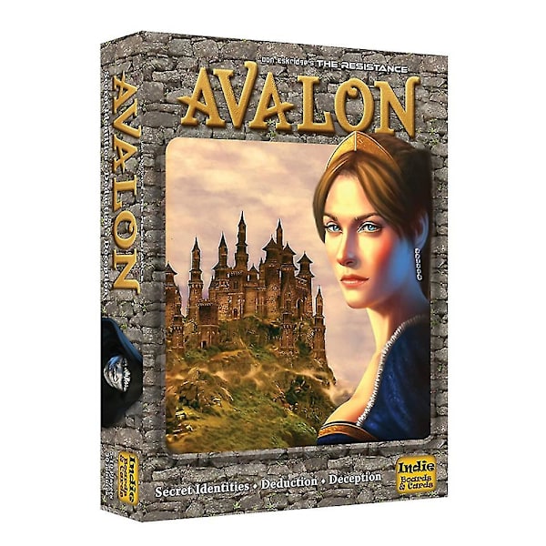 The Resistance Avalon -korttipeli Indie Board & Cards Social Deduction Party Strategy Cards Game Board Game  (FMY)