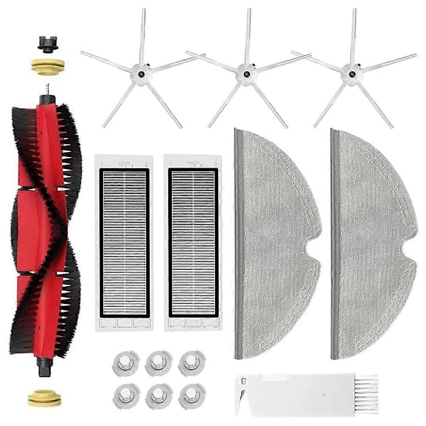 Tillbehörskit för Xiaomi Roborock S5 Max S6 Max S6 Pure S6 MaxV S50 S51 S55 S60 S65 S5 S6 Dammsugare Delar (FMY) as shown