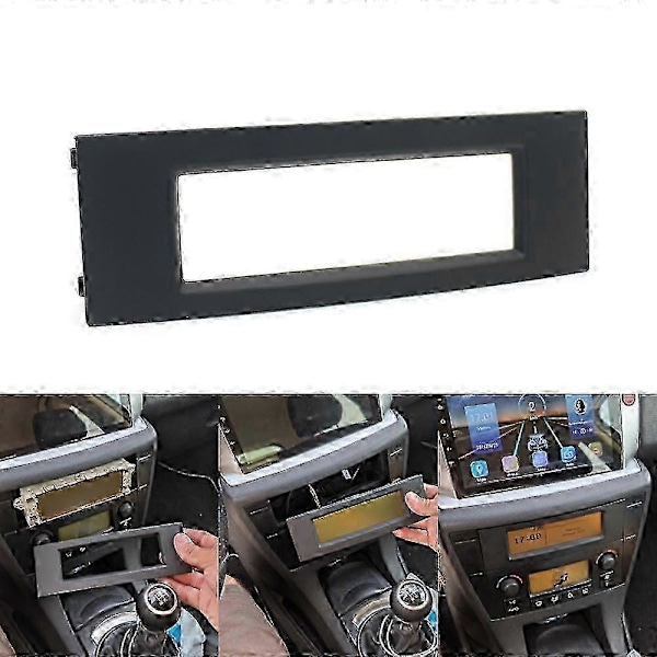 Til Peugeot 207 Citroen C4 C5 RD3 Radio Multifunktions C-Skærm Skal Kabinet Fast Ramme CD Afspiller Skærm Udskiftningshus
