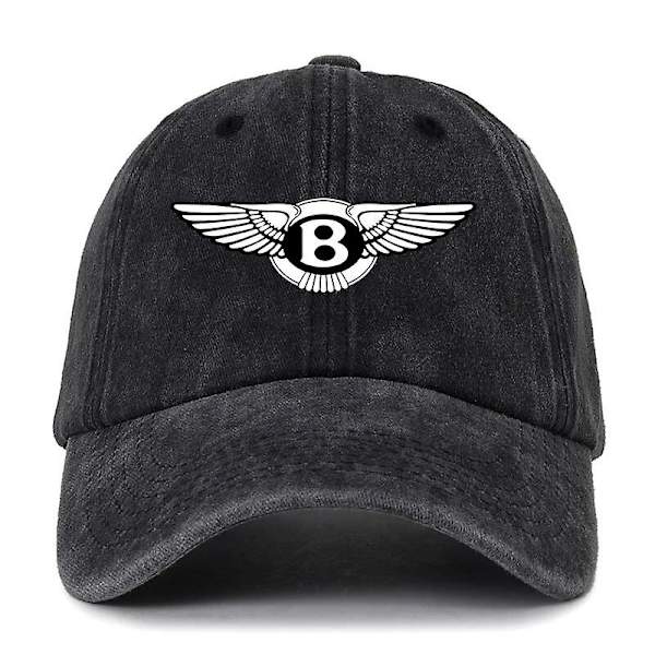 Bentleys Solid Washed Denim Baseball Cap Vintage Unisex Bomull Sport Hat Utomhus Mjuk Topp Andningsbar Mångsidig Solskydd Mössor  (FMY) adjustable 72H01008716A5