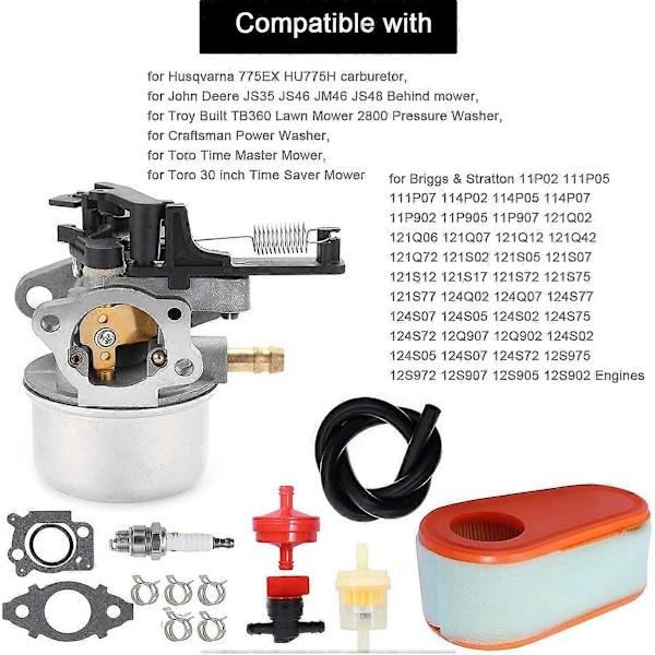 591137 590948 Kaasutin Briggs & Stratton 111P02 114P02 11P902 121Q02 121Q07 121S02 121S07 121S75 124Q02 Painevesuri 775EX TB360 La (FMY) 5 5