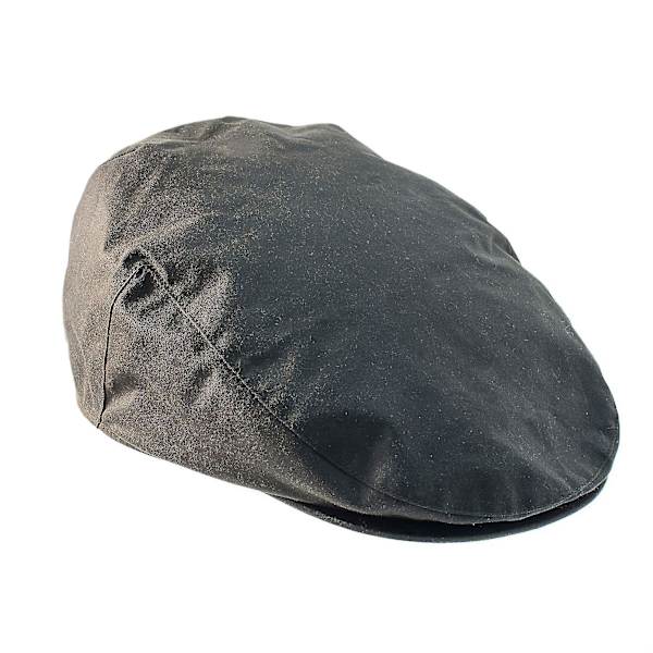 Zh002 Buchanan voks flat cap  (FMY) OLIVE L 60cm