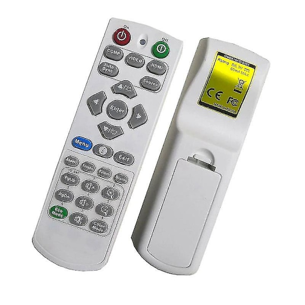 Inteching A-00010005 Projektorin Kaukosäädin Viewsonic Pa502xp Pa503s Pa503sp Pa503w Pa503x Pa503xp Pg700wu Pg701wu -malleille (FMY) Universal