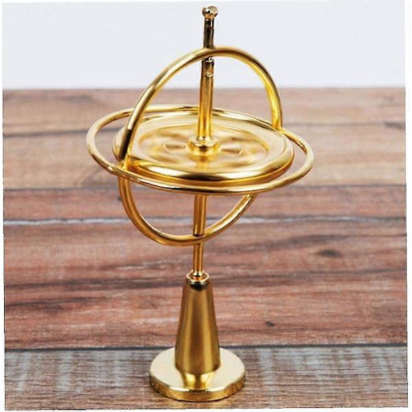 Gyroscope Leksak, Precision Gyroskop Pedagogisk Leksak Fysik Metall Snurra Topp Balans Nostalgiska Leksaker Livets Gåva Spel Uttråkad (FMY)