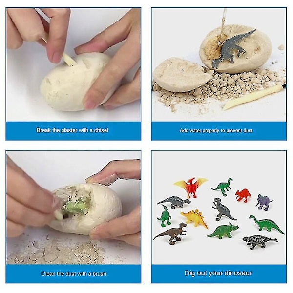 Jule-Dinosaur Legetøjs Kalender Blind Box Jule-Nedtælling Blind Box Chris  (FMY)