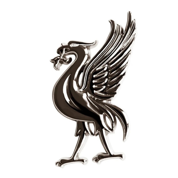 Luova lintuautotarra Embleemi Liverpool Fc Liigajalkapalloseura Joukkueen logo Liverbird-symbolimerkki Liima-autotarra  (FMY) Black