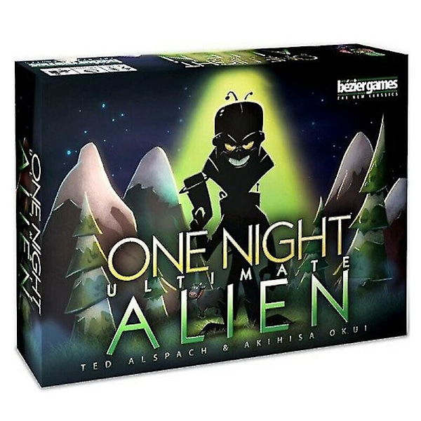 Korttipelit Alien One Night Ultimate Alien Werewolf -korttipeli suljettu Fridens Party lahja lelu (FMY)