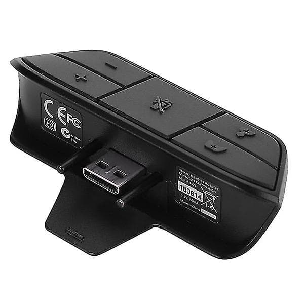 Støvtæt stereo headset adapter til Xbox One med spilcontroller og stereo lyd synkronisering (FMY)