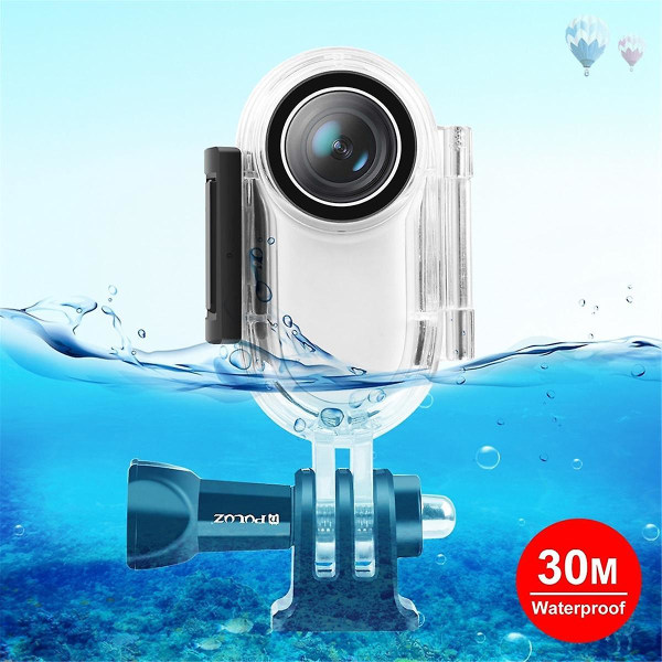För Shadowstone Go2 tumskakbeständig kamera med 30 m case förseglat vattentätt case (FMY)