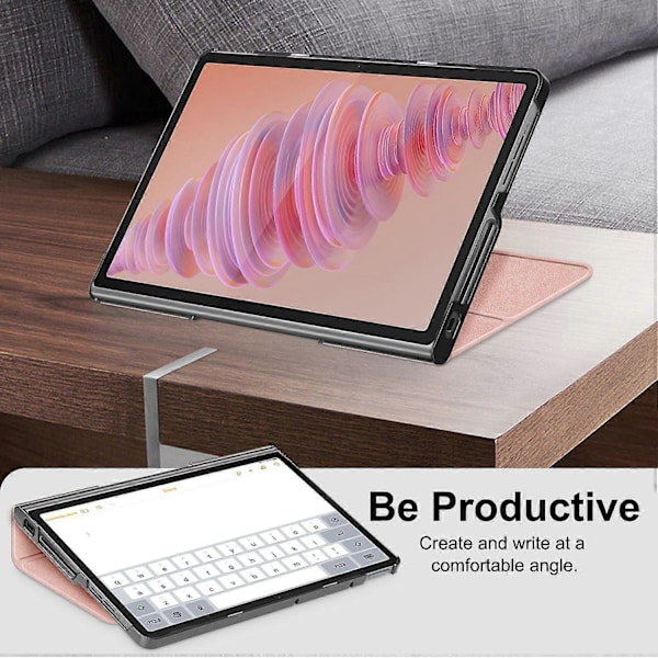 For Lenovo Tab Plus 11,5 tommer TB351FU Etui Varmeafledning Stativ Læder Tablet Cover (FMY) Multicolor Style D