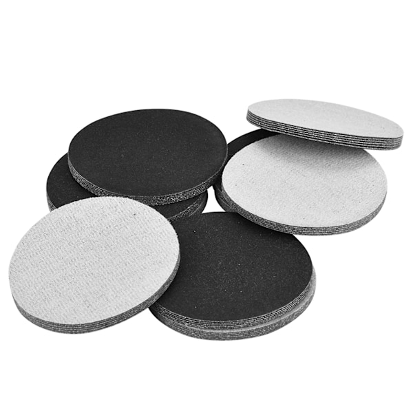 Klistremerke Sanding Polering Papir Pads - 75mm - 180 Grit (50stk)  (FMY)